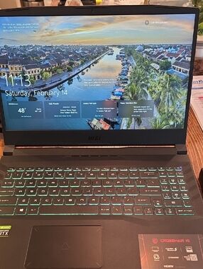 MSI Crosshair 15 A11UCK-264us Gaming Laptop 15.6" Anti Glare  Excellent Conditio